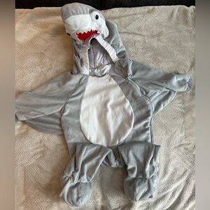 12-24m Kids Shark Onesie Costume